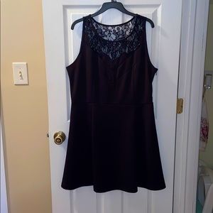 Little Black lace dress